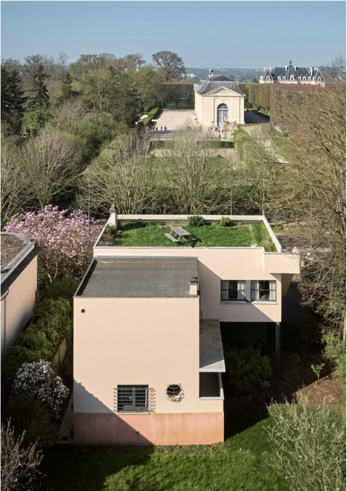 Villa Trapenard vue aérienne — Robert Mallet-Stevens, 1932